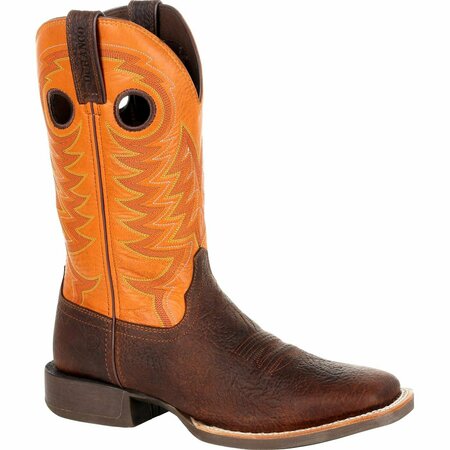 DURANGO Rebel Pro  Orange Western Boot, BAY BROWN/MONARCH ORANGE, W, Size 13 DDB0230